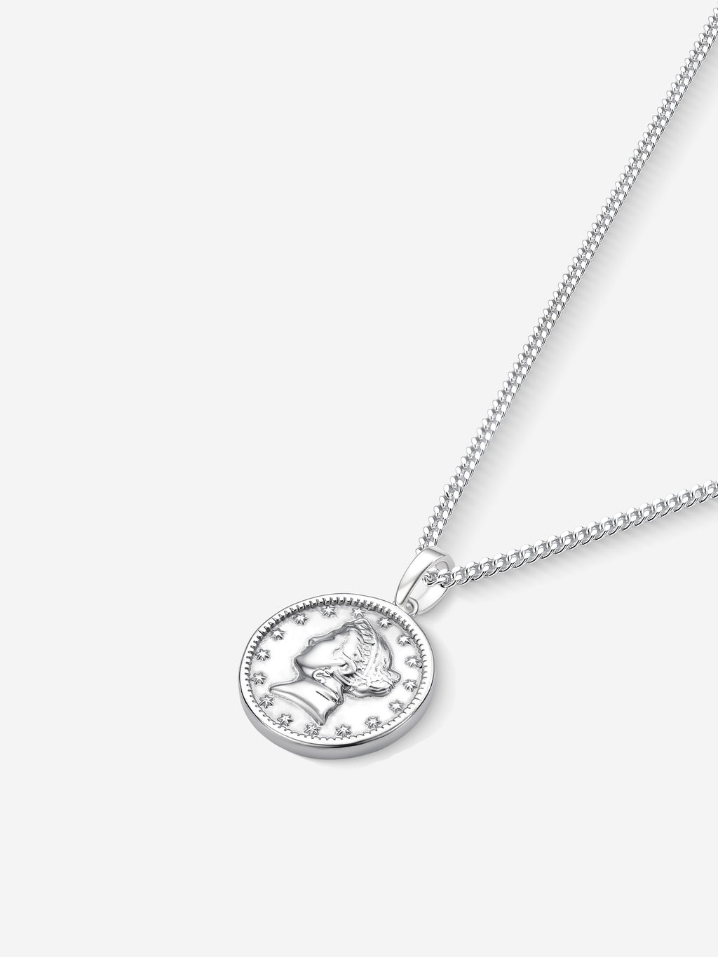 MATERIAL: PRATA | Colar Coin em Prata 925