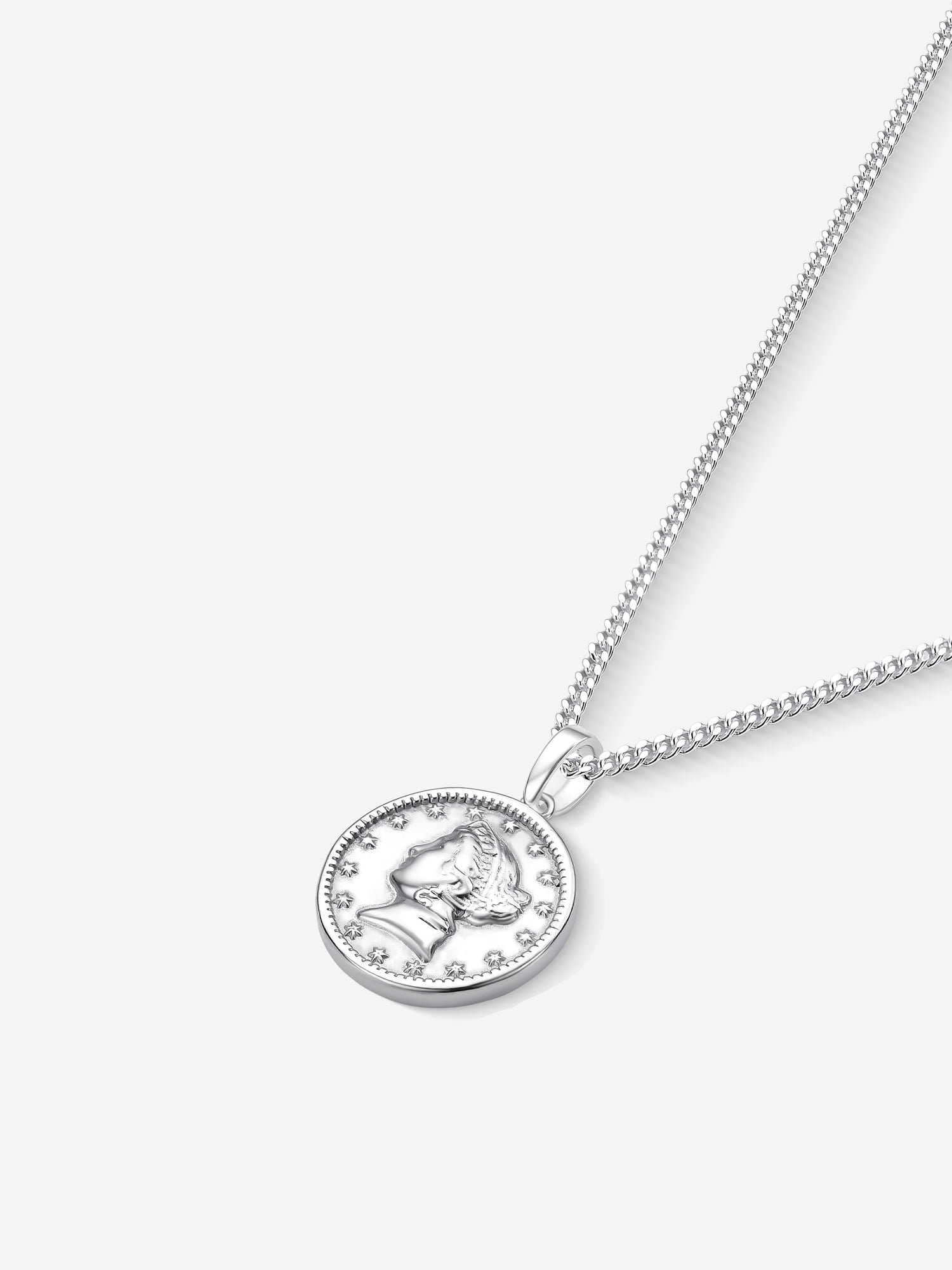 MATERIAL: PRATA | Colar Coin em Prata 925