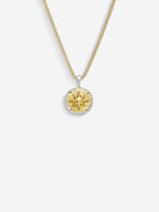 Colar Compass I — Ouro & Prata
