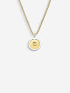 Colar Compass I — Ouro & Prata