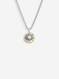 Colar Compass I — Prata & Ouro