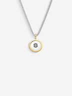 Colar Compass I — Prata & Ouro