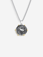 MATERIAL: PRATA E OURO | Colar Conquer em Prata 925 e Ouro 18K