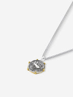 MATERIAL: PRATA E OURO | Colar Conquer em Prata 925 e Ouro 18K