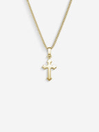 MATERIAL: PRATA BANHADA A OURO | Colar Creed em Prata 925 banhada a Ouro 18k