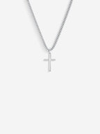 MATERIAL: PRATA | Colar Cross Small em Prata 925