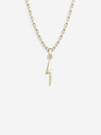 MATERIAL: PRATA BANHADA A OURO | Colar Flash em Prata 925 banhada a Ouro 18k