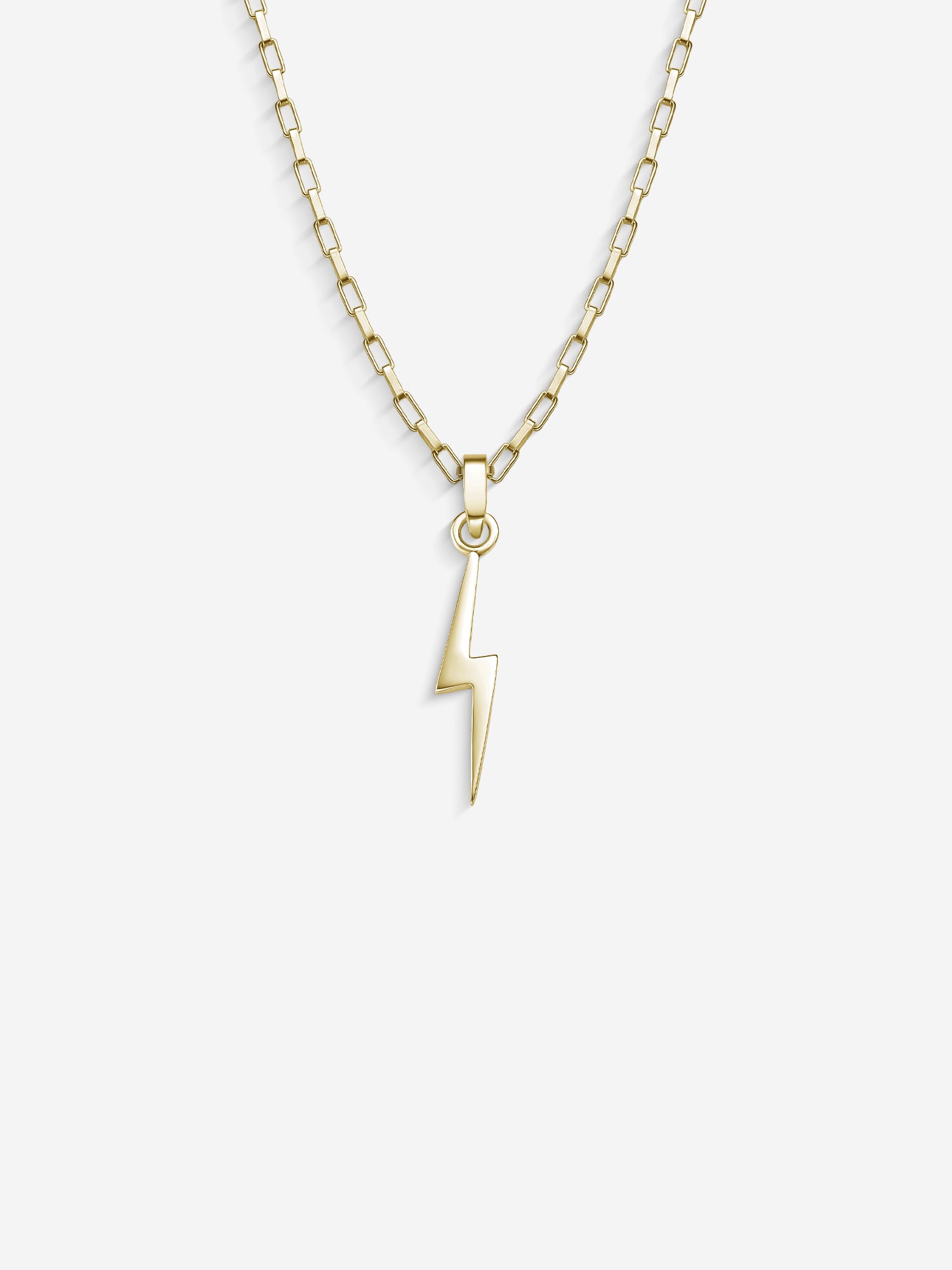 MATERIAL: PRATA BANHADA A OURO | Colar Flash em Prata 925 banhada a Ouro 18k