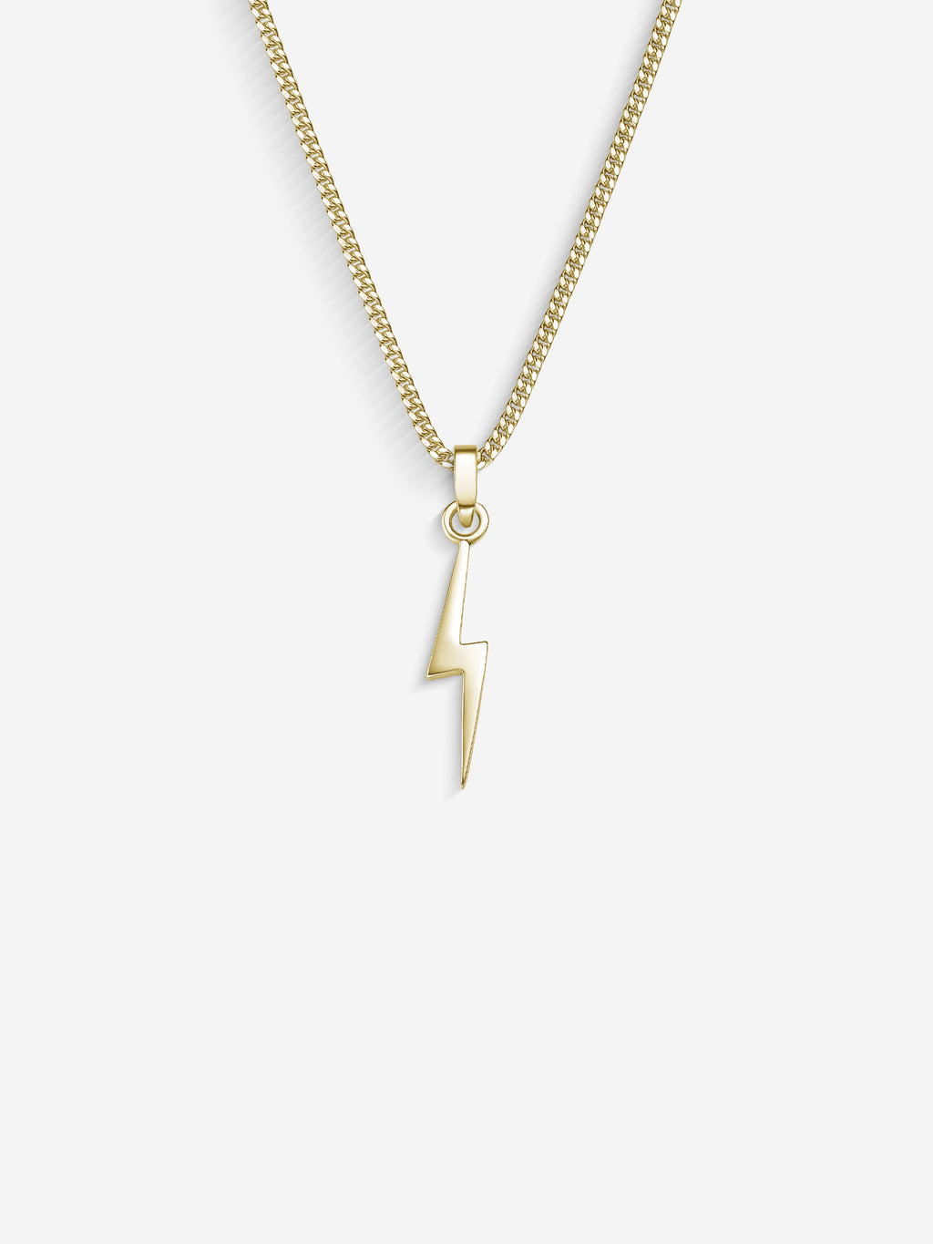 MATERIAL: PRATA BANHADA A OURO | Colar Flash em Prata 925 banhada a Ouro 18k