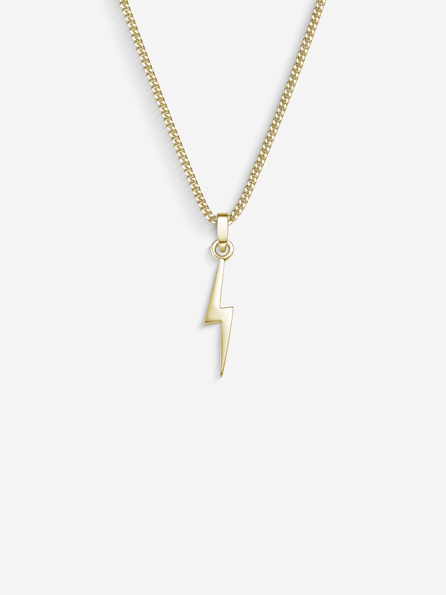 MATERIAL: PRATA BANHADA A OURO | Colar Flash em Prata 925 banhada a Ouro 18k