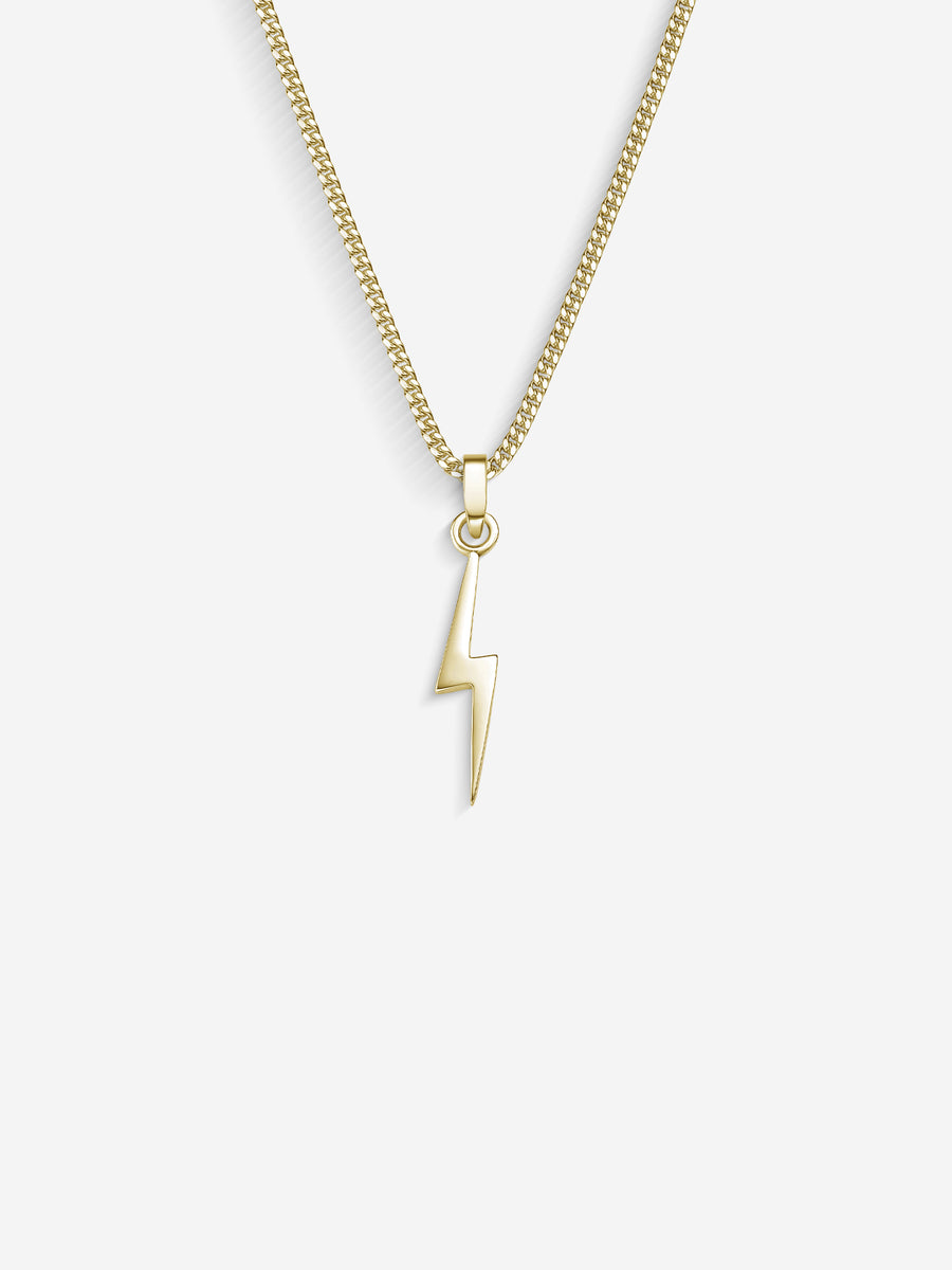 MATERIAL: PRATA BANHADA A OURO | Colar Flash em Prata 925 banhada a Ouro 18k
