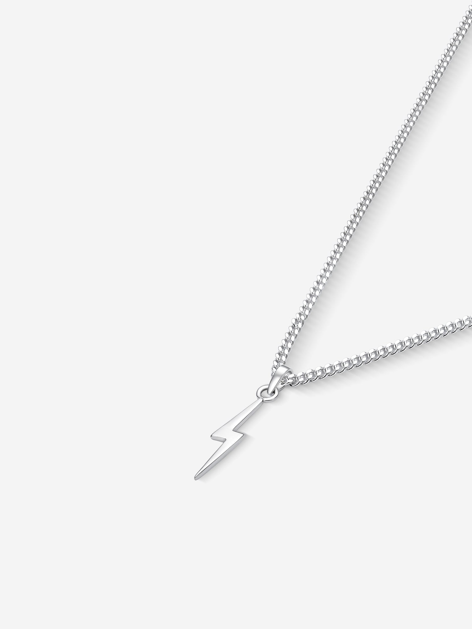 MATERIAL: PRATA | Colar Flash em Prata 925