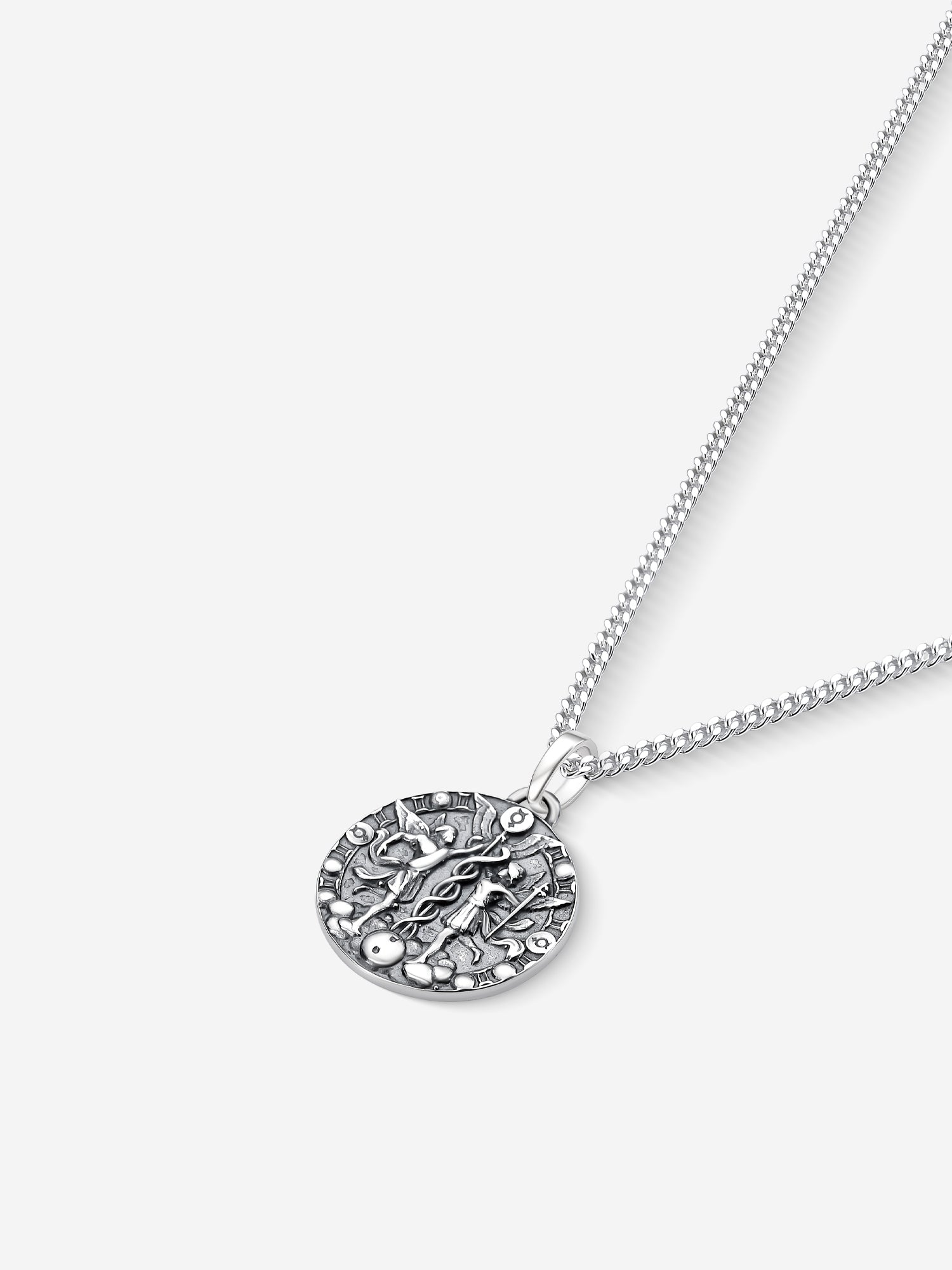 MATERIAL: PRATA OXIDADA | Colar Gemini em Prata 925 Oxidada