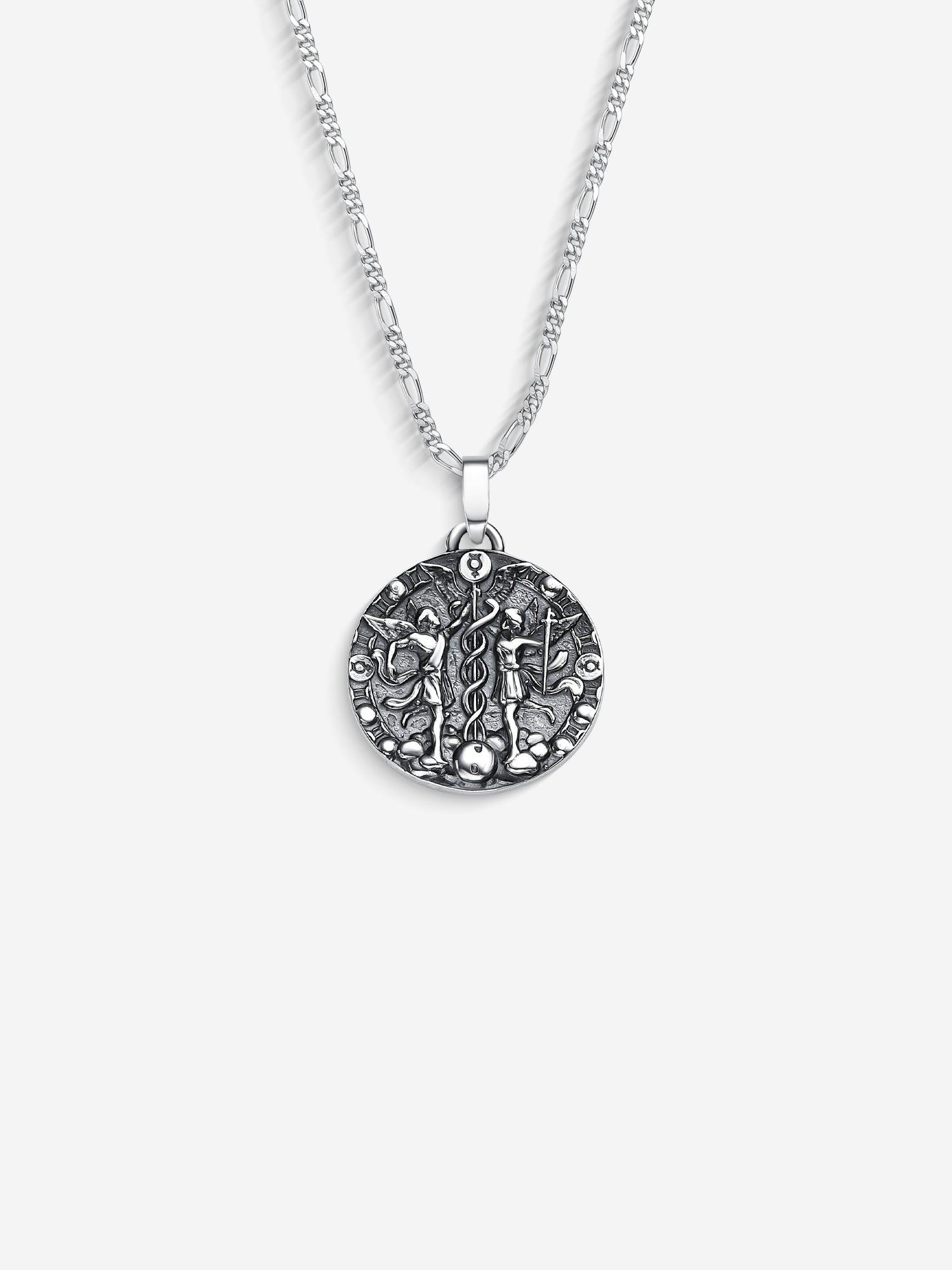 MATERIAL: PRATA OXIDADA | Colar Gemini em Prata 925 Oxidada