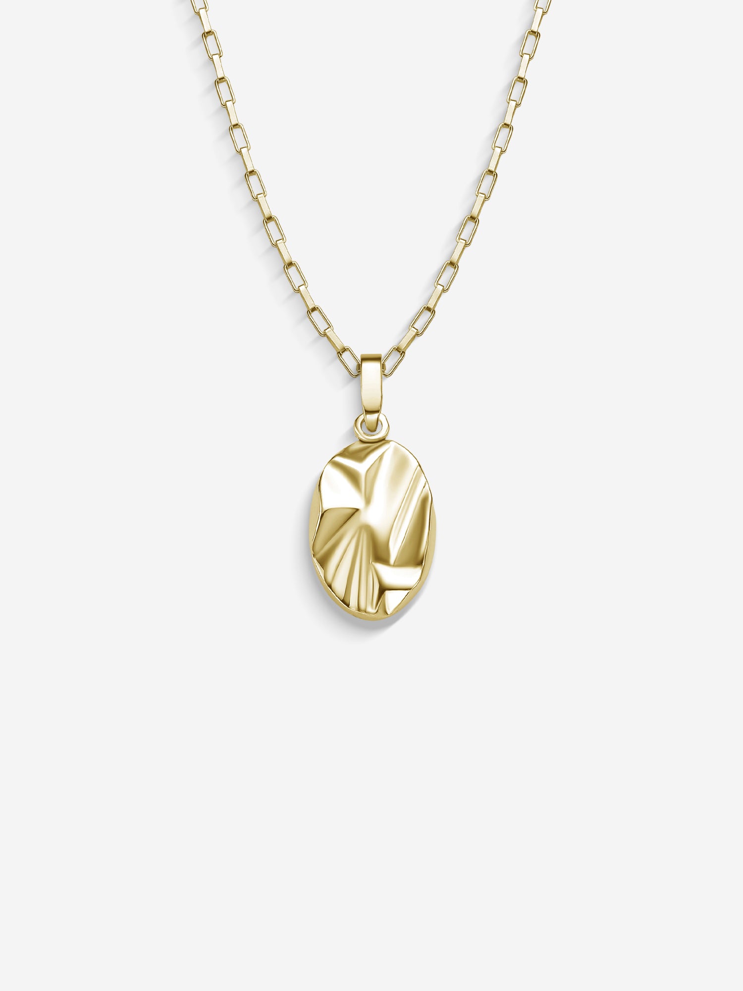 MATERIAL: PRATA BANHADA A OURO | Colar Impact Oval em Prata 925 banhada a Ouro 18k