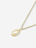 MATERIAL: PRATA BANHADA A OURO | Colar Impact Oval em Prata 925 banhada a Ouro 18k