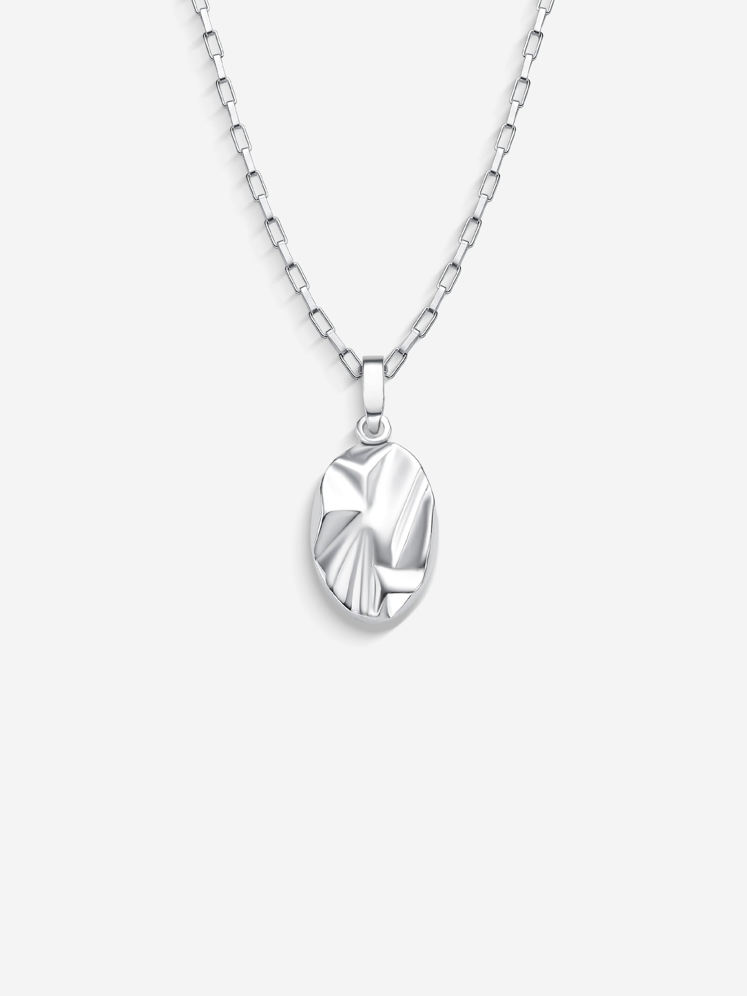 MATERIAL: PRATA | Colar Impact Oval em Prata 925