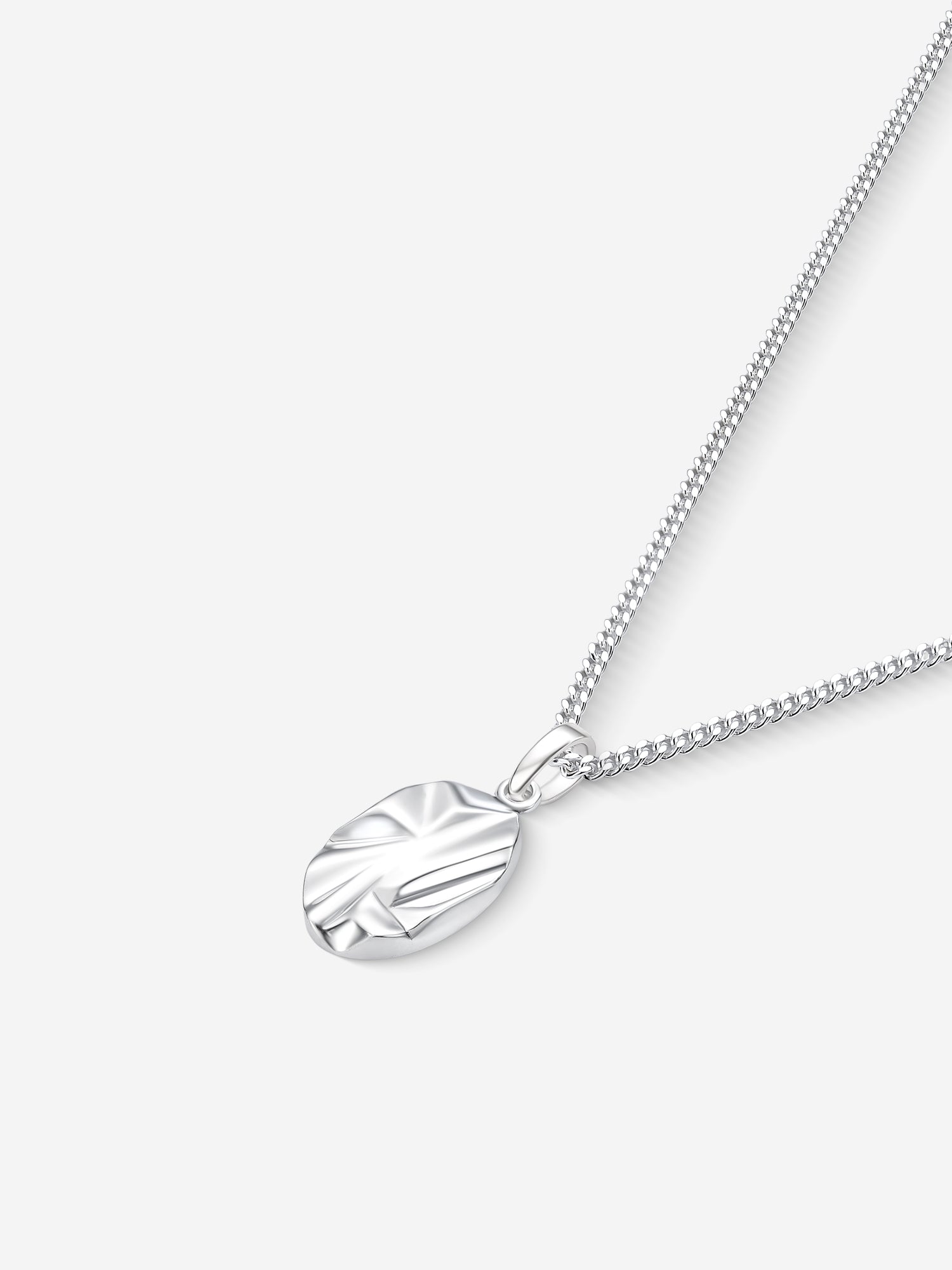 MATERIAL: PRATA | Colar Impact Oval em Prata 925