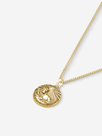 MATERIAL: PRATA BANHADA A OURO | Colar Leo em Prata 925 banhada a Ouro 18k