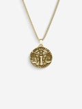 MATERIAL: PRATA BANHADA A OURO | Colar Libra em Prata 925 banhada a Ouro 18k