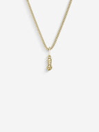 MATERIAL: PRATA BANHADA A OURO | Colar Luck em Prata 925 banhada a Ouro 18k