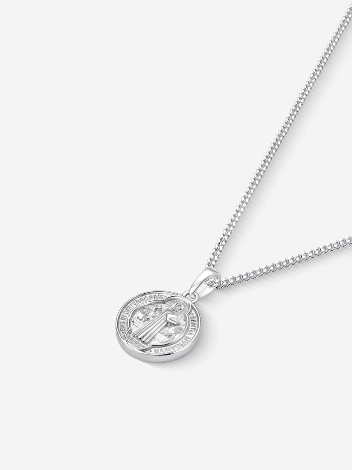 Colar Medal SB — Prata 925