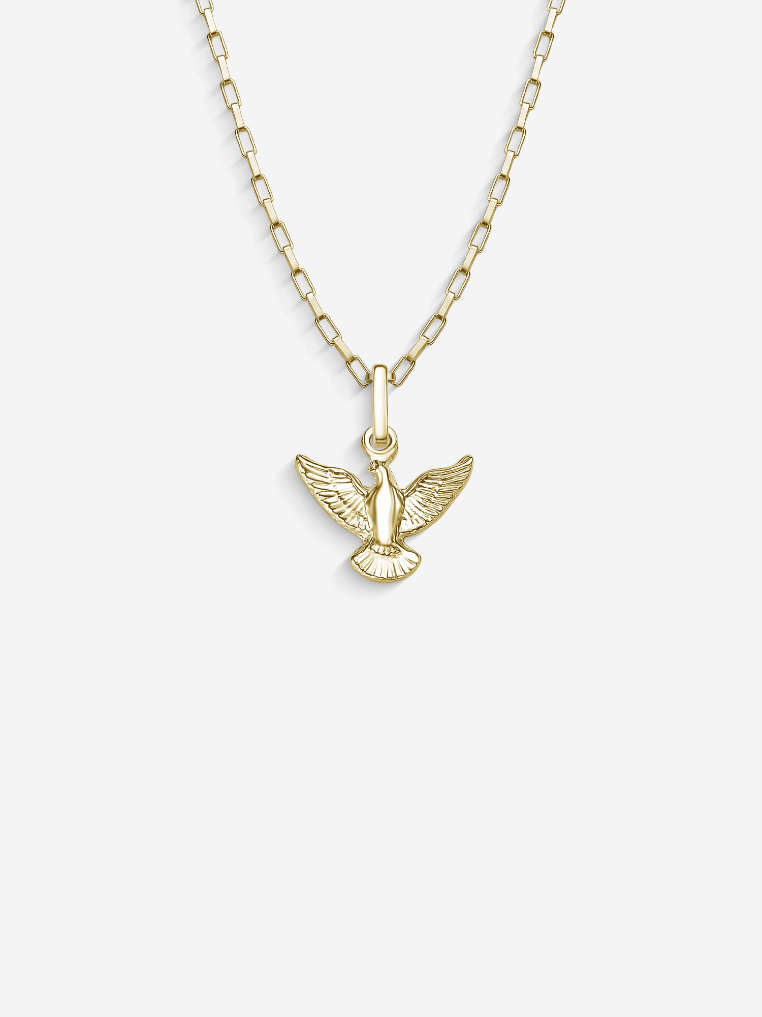 MATERIAL: PRATA BANHADA A OURO | Colar Peace Small em Prata 925 banhada a Ouro 18k