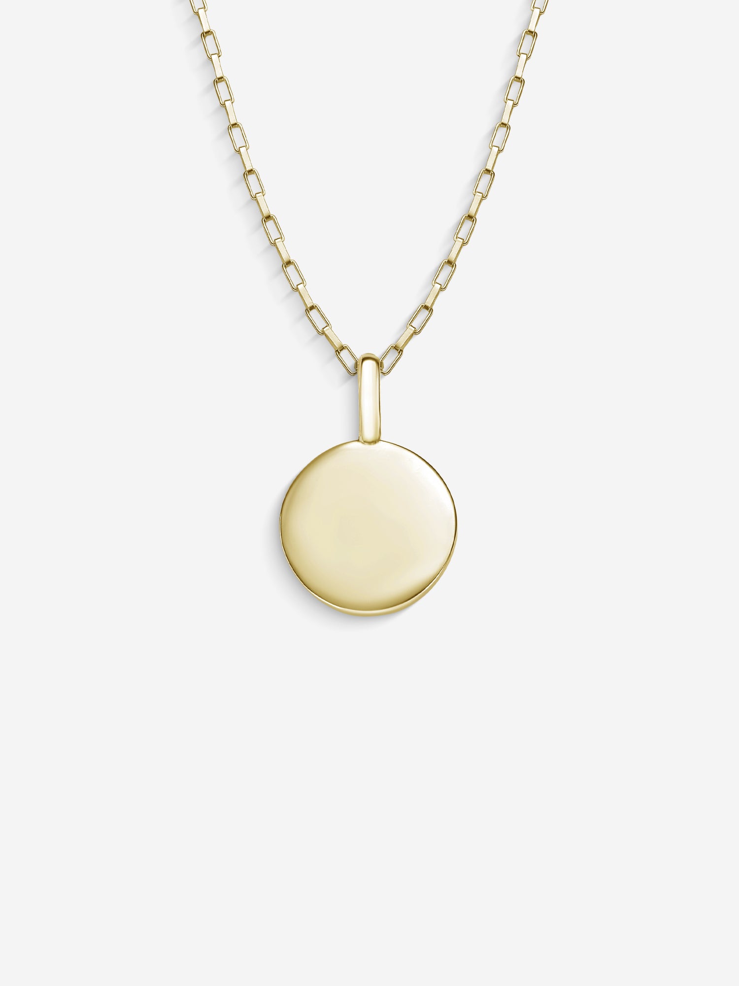 MATERIAL: PRATA BANHADA A OURO | Colar Personalizável No. 1 em Prata 925 banhada a Ouro 18k