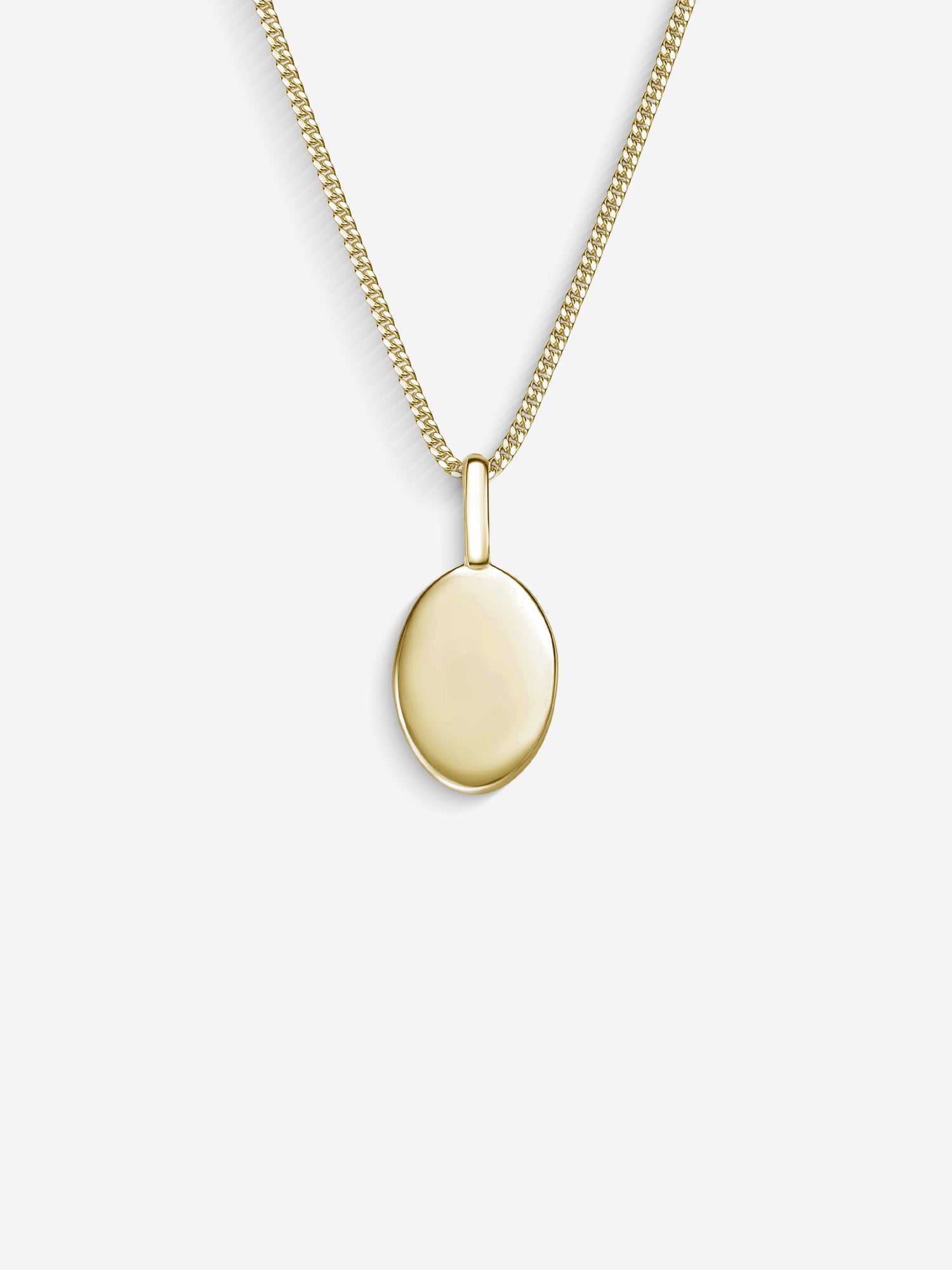 MATERIAL: PRATA BANHADA A OURO | Colar Personalizável No. 2 em Prata 925 banhada a Ouro 18k