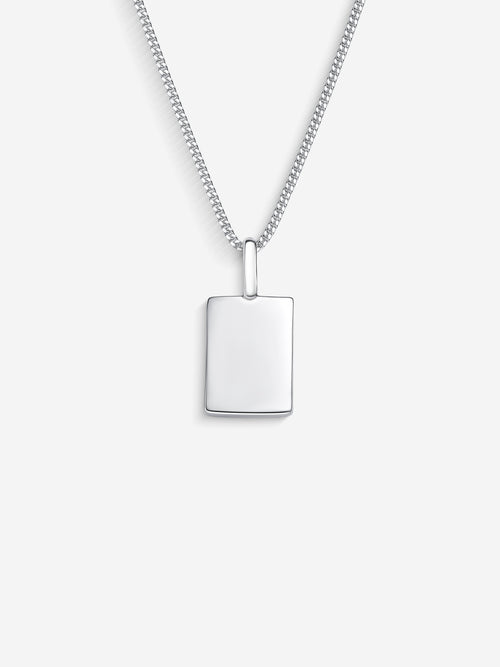 MATERIAL: PRATA | Colar Personalizável No. 3 em Prata 925