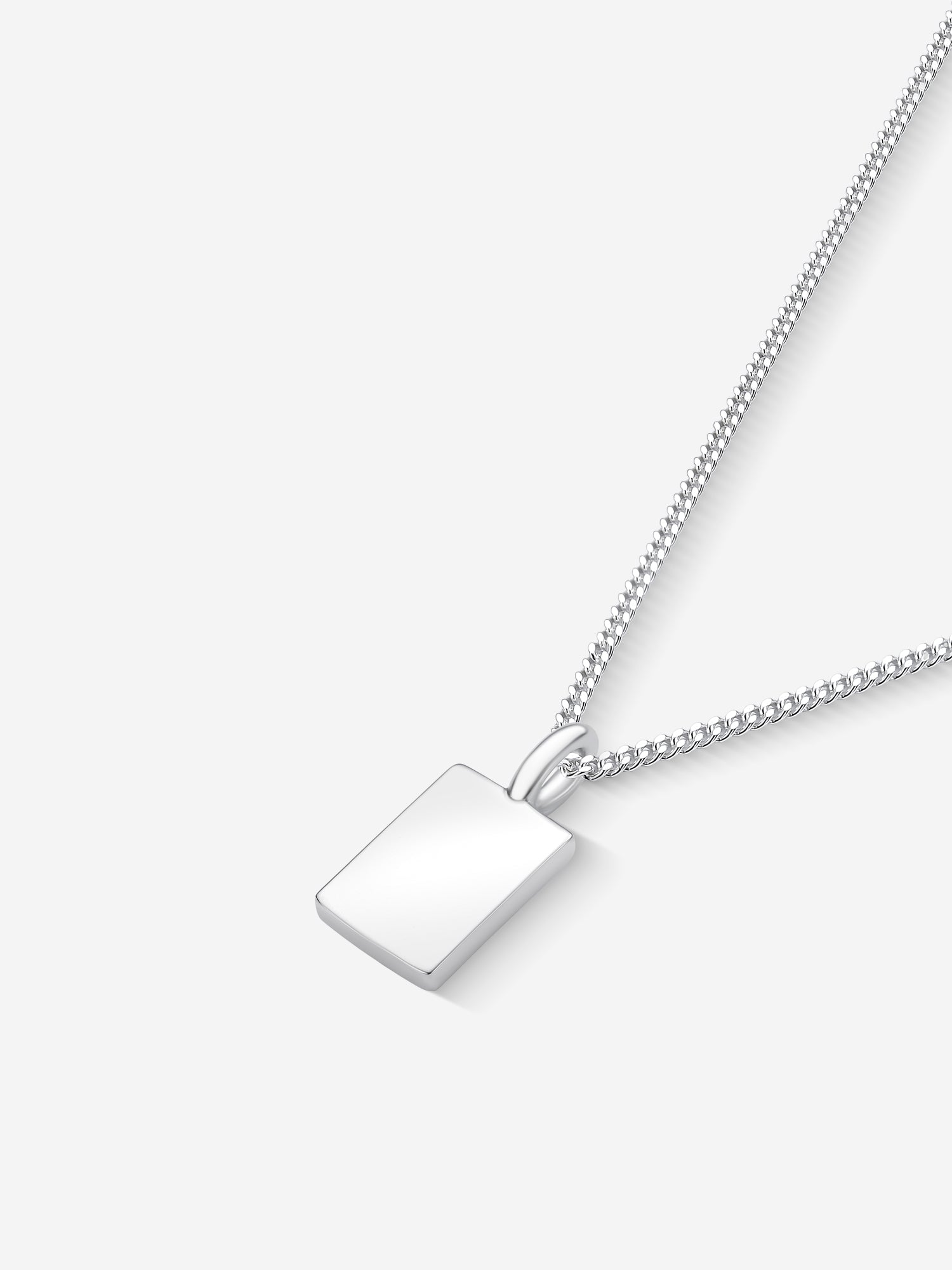 MATERIAL: PRATA | Colar Personalizável No. 3 em Prata 925