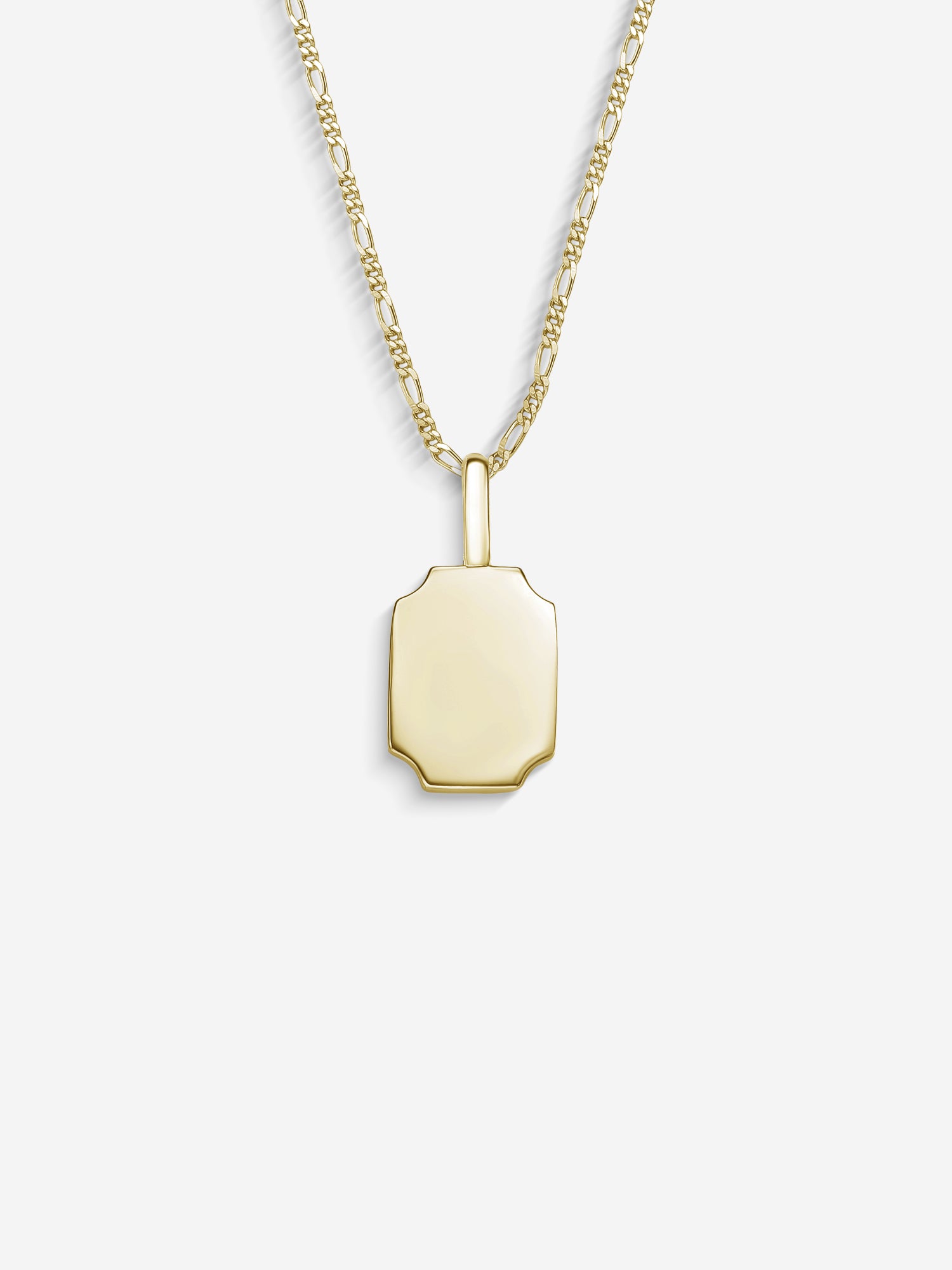 MATERIAL: PRATA BANHADA A OURO | Colar Personalizável No. 4 em Prata 925 banhada a Ouro 18k