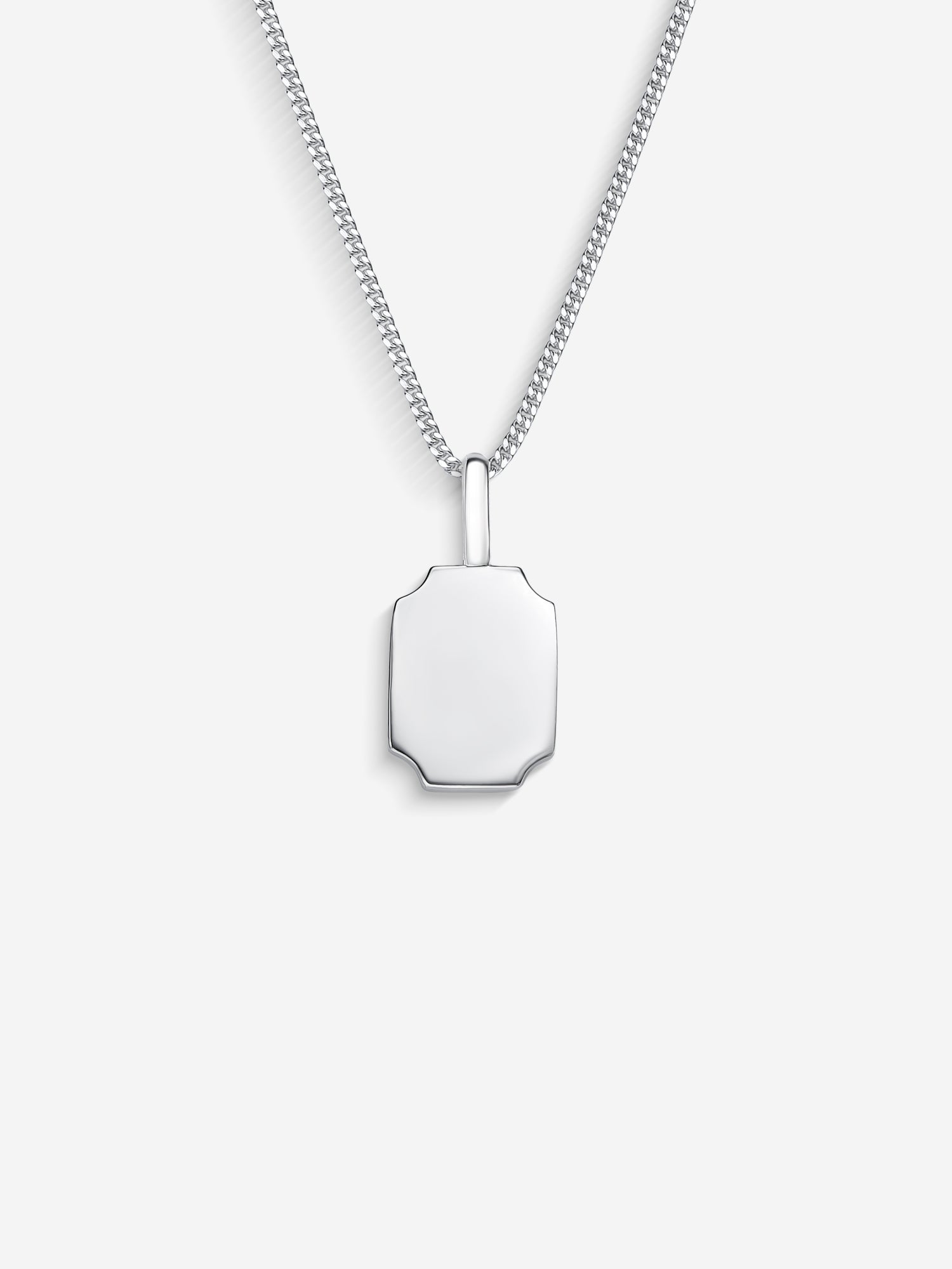 MATERIAL: PRATA | Colar Personalizável No. 4 em Prata 925