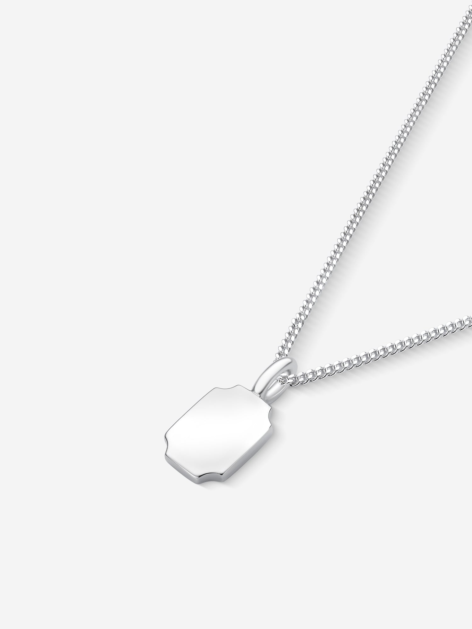 MATERIAL: PRATA | Colar Personalizável No. 4 em Prata 925