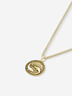 MATERIAL: PRATA BANHADA A OURO | Colar Pisces em Prata 925 banhada a Ouro 18k