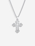 MATERIAL: PRATA | Colar Russian Cross em Prata 925