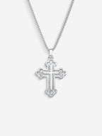 MATERIAL: PRATA | Colar Russian Cross em Prata 925