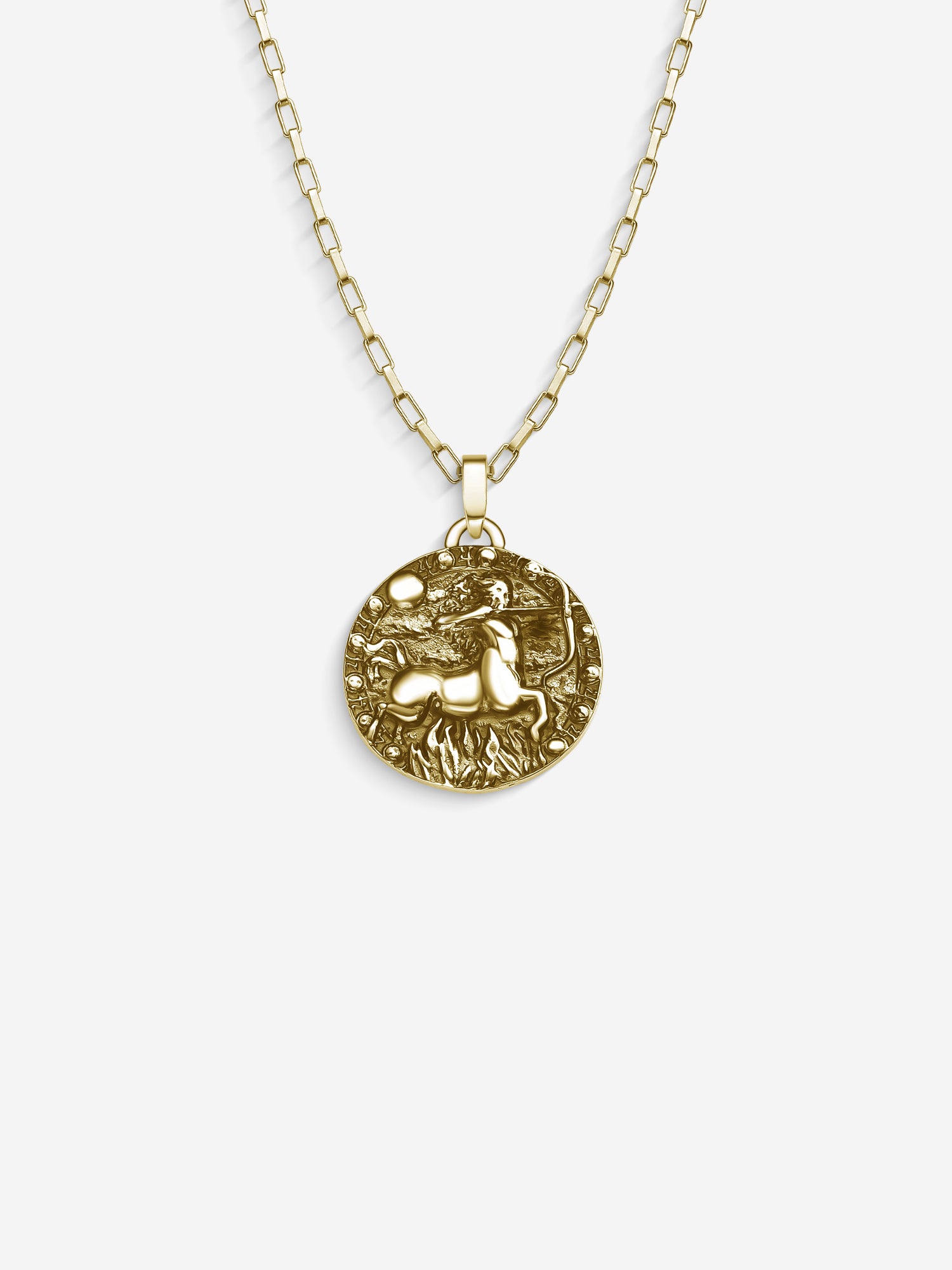 MATERIAL: PRATA BANHADA A OURO | Colar Sagittarius em Prata 925 banhada a Ouro 18k