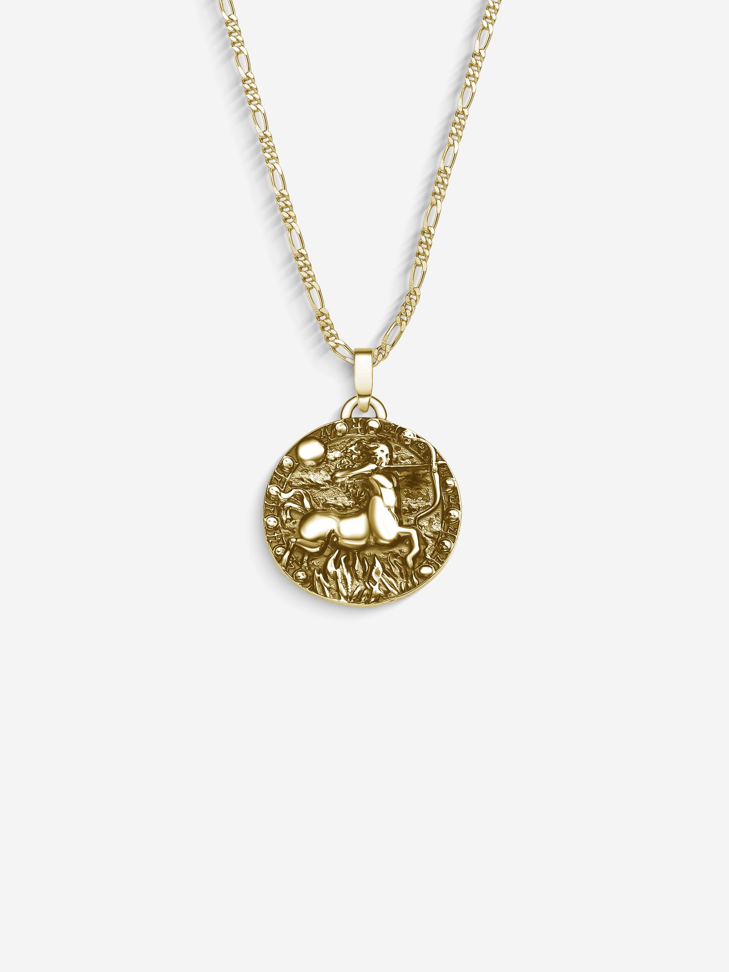 MATERIAL: PRATA BANHADA A OURO | Colar Sagittarius em Prata 925 banhada a Ouro 18k