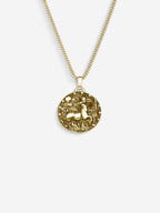 MATERIAL: PRATA BANHADA A OURO | Colar Sagittarius em Prata 925 banhada a Ouro 18k