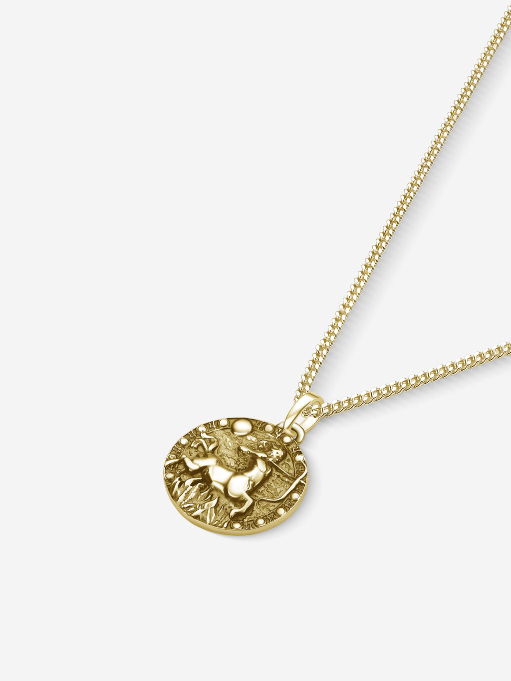 MATERIAL: PRATA BANHADA A OURO | Colar Sagittarius em Prata 925 banhada a Ouro 18k