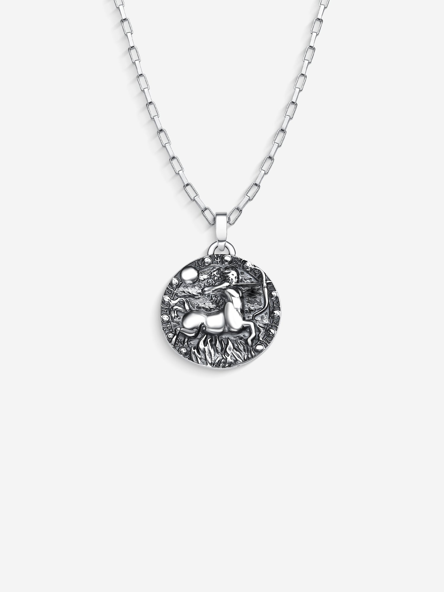 MATERIAL: PRATA OXIDADA | Colar Sagittarius em Prata 925 Oxidada