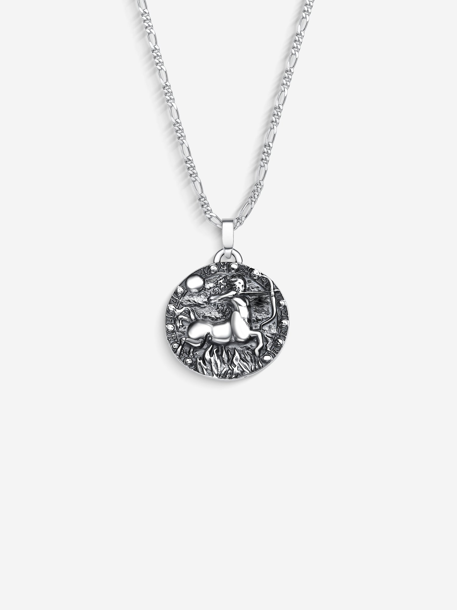 MATERIAL: PRATA OXIDADA | Colar Sagittarius em Prata 925 Oxidada