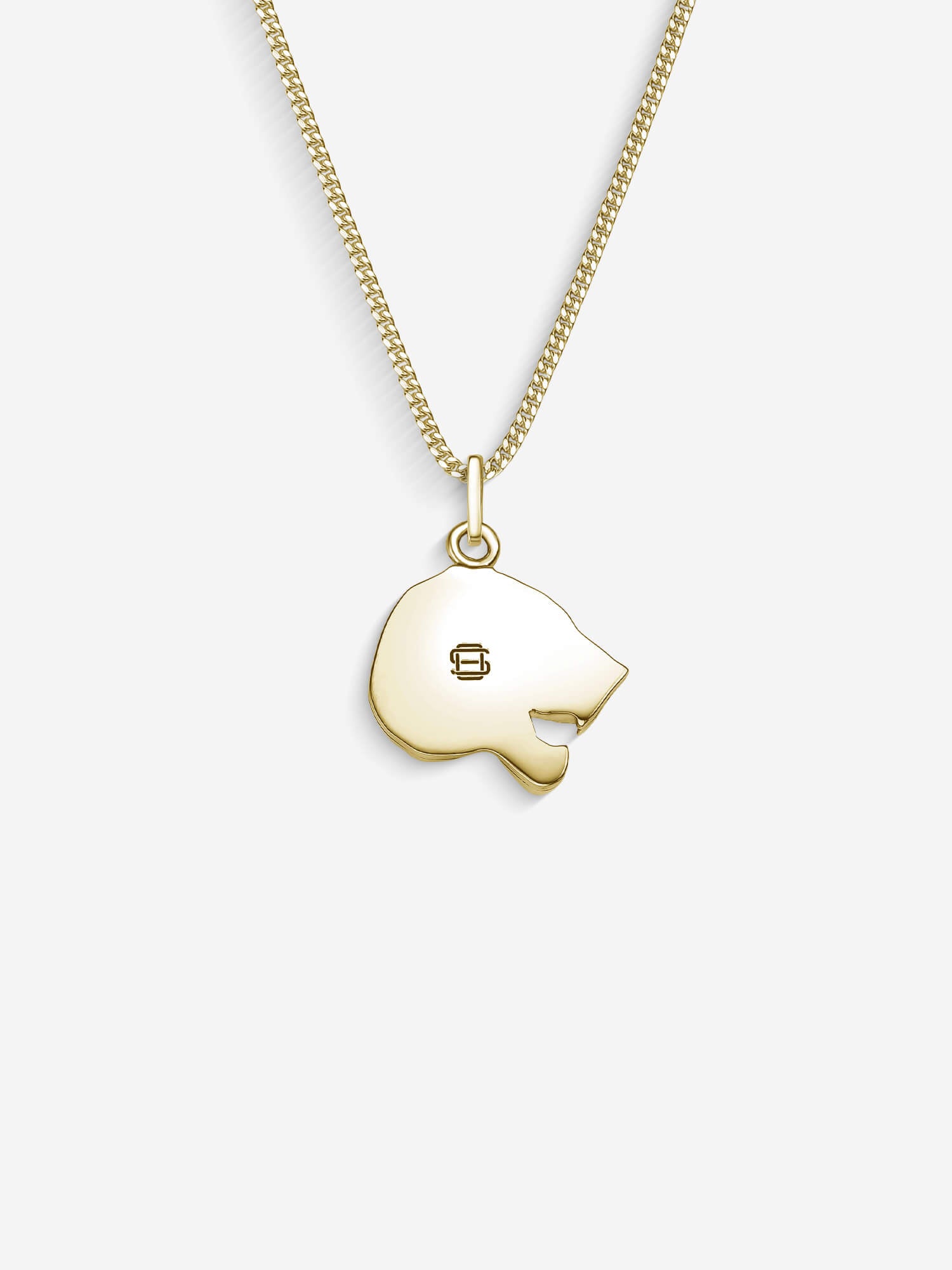 Colar Savage com corrente Grumet em metal banhado a Ouro