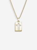 MATERIAL: PRATA BANHADA A OURO | Colar Shield II em Prata 925 banhada a Ouro 18k