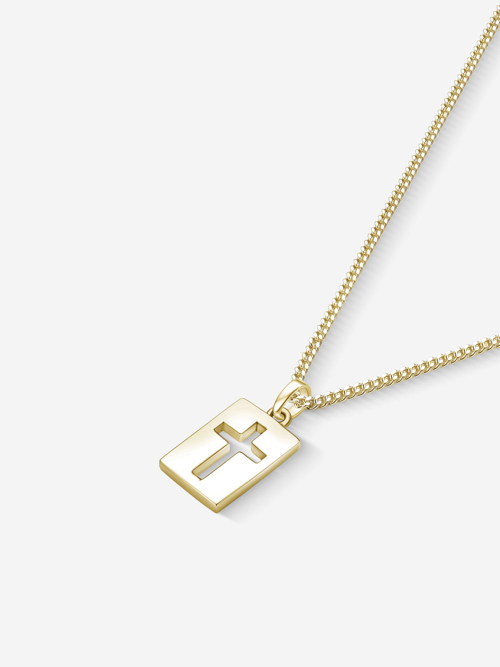 MATERIAL: PRATA BANHADA A OURO | Colar Shield II em Prata 925 banhada a Ouro 18k