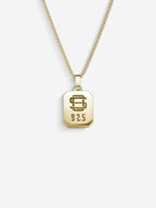 MATERIAL: PRATA BANHADA A OURO | Colar Soul em Prata 925 banhada a Ouro 18k