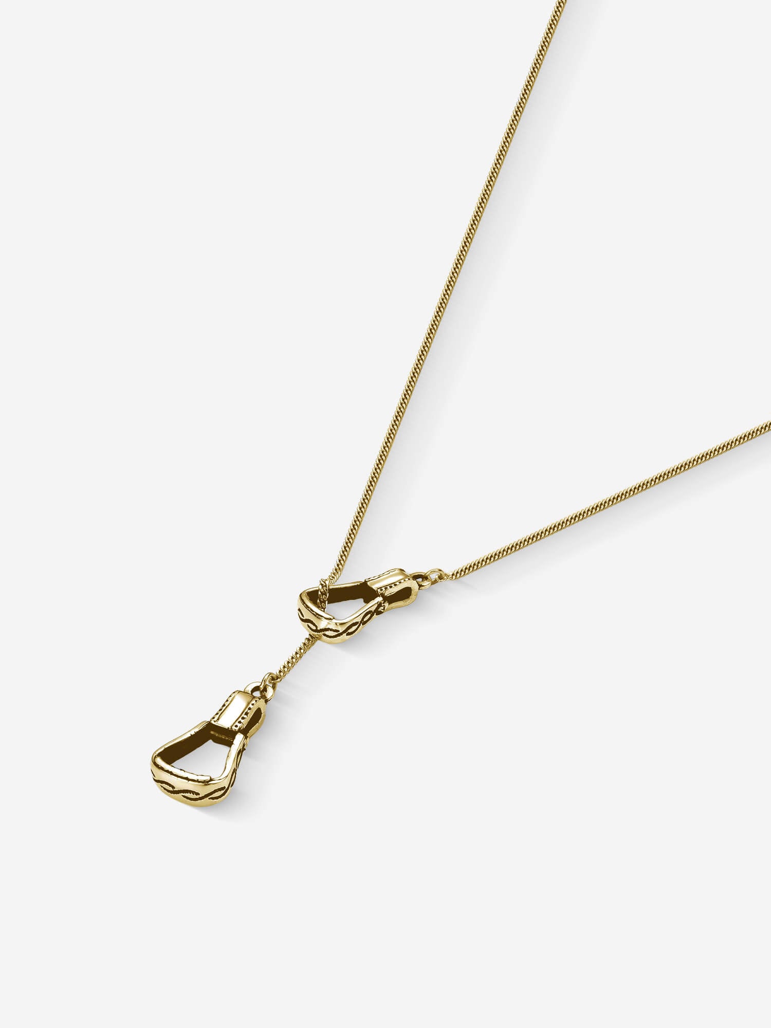 Colar Cowboyz — Prata 925 banho em Ouro