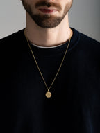 MATERIAL: PRATA BANHADA A OURO | Pingente Valhalla em Prata 925 banhada a Ouro 18k