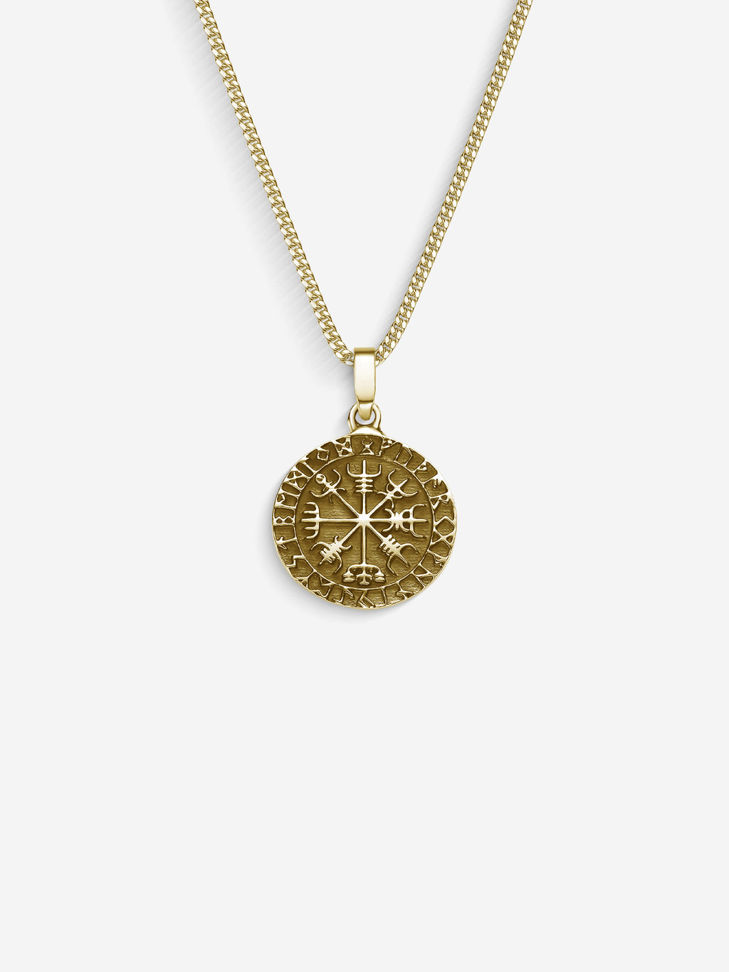 MATERIAL: PRATA BANHADA A OURO | Colar Valhalla em Prata 925 banhada a Ouro 18k